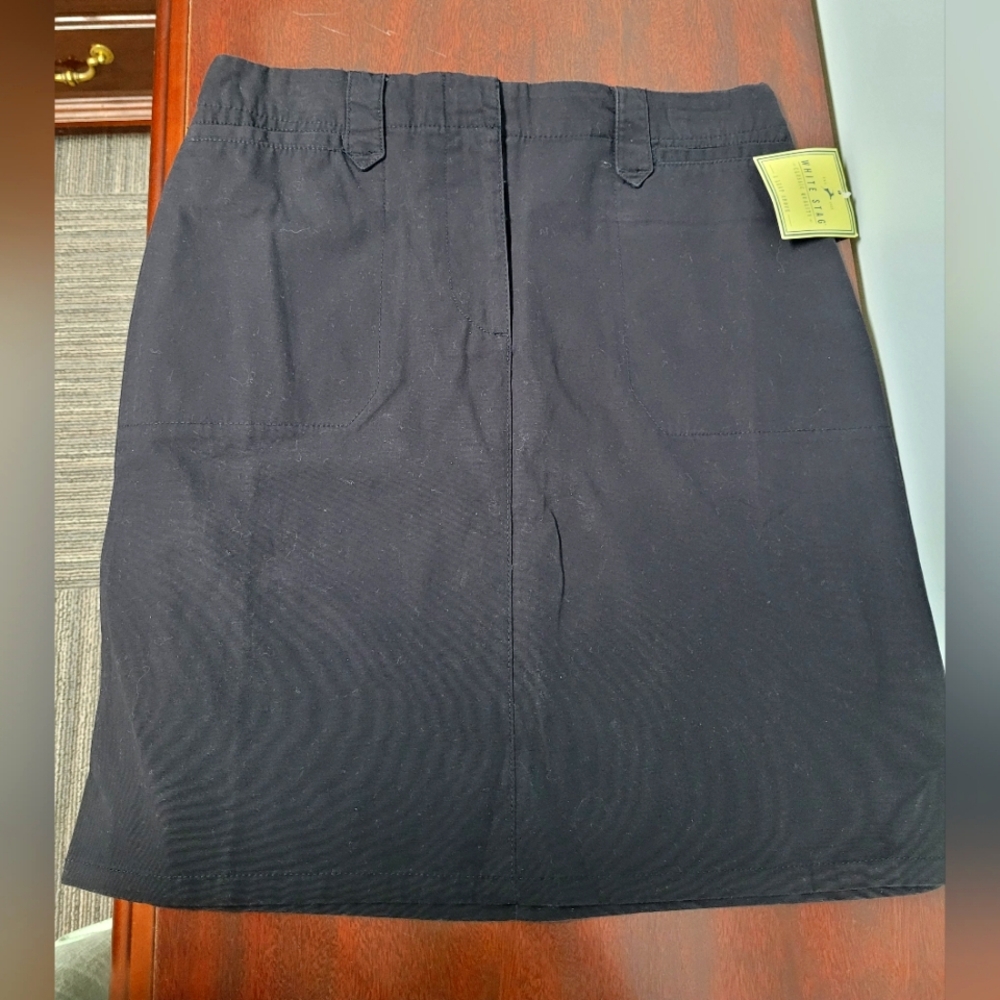 100% Cotton Black Skirt